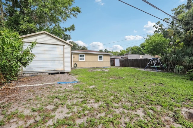 109 Emerald Ln, Largo, FL 33771 - view of yard with a shed