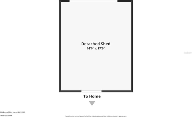 109 Emerald Ln, Largo, FL 33771 - view of floor plan / room layout