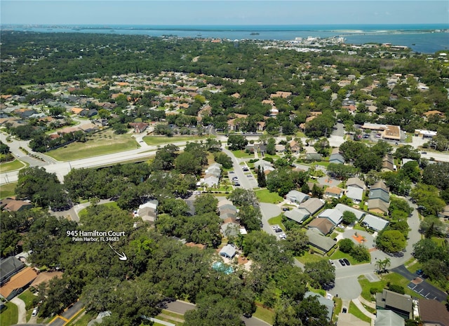 945 Hamilton Ct, Palm Harbor, FL 34683 - aerial view of property's location with nearby suburban area