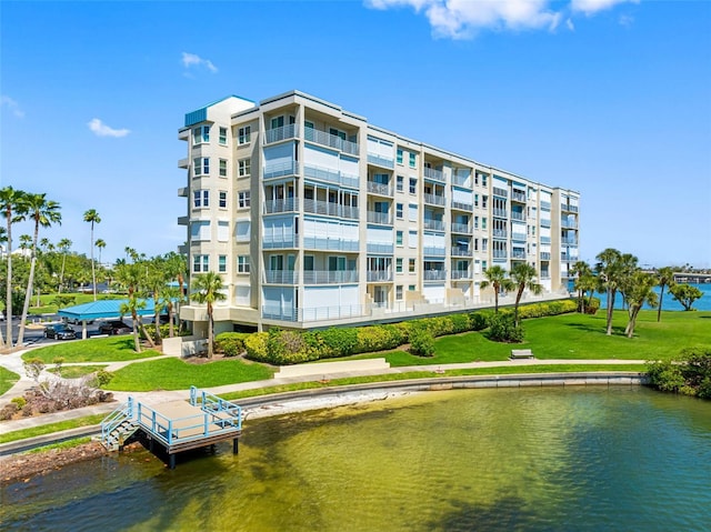7892 Sailboat Key Blvd S Unit 408, South Pasadena, FL 33707 - view of apartment building / complex with a water view