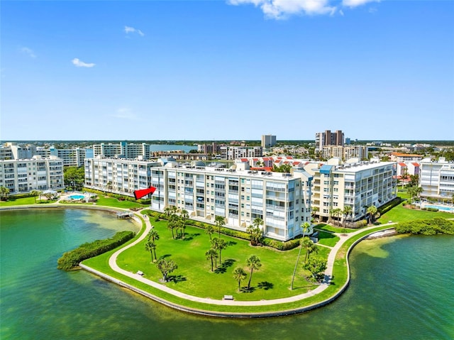 7892 Sailboat Key Blvd S Unit 408, South Pasadena, FL 33707 - bird's eye view of a nearby body of water and apartment complex / building