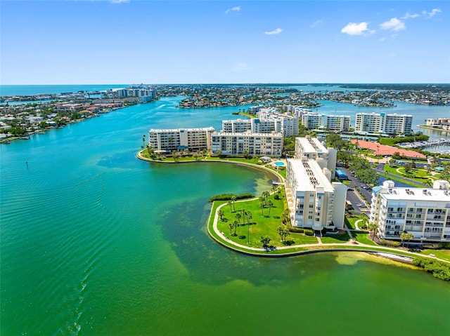 7892 Sailboat Key Blvd S Unit 408, South Pasadena, FL 33707 - bird's eye view of a large body of water and apartment complex