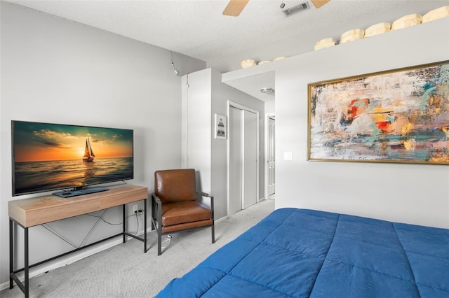 6681 121st Ave Unit I, Largo, FL 33773 - carpeted bedroom with a ceiling fan