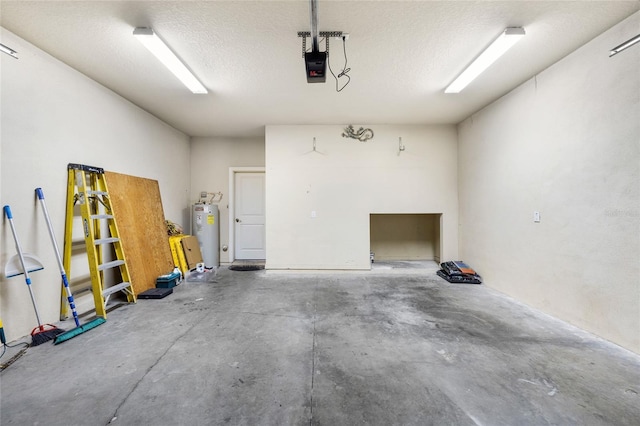 4920 Anniston Cir, Tampa, FL 33647 - garage featuring water heater and a garage door opener