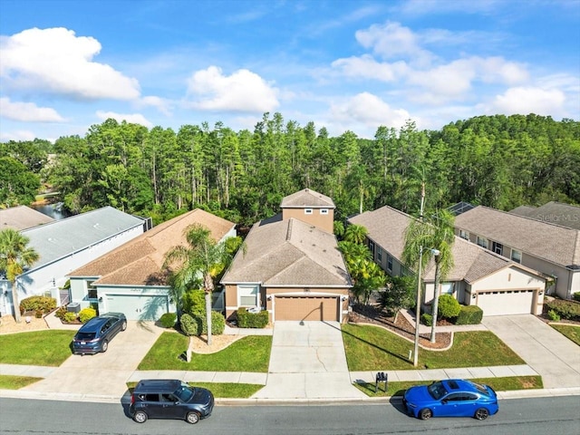 7606 Berna Ln, Land O Lakes, FL 34637 - aerial view of residential area