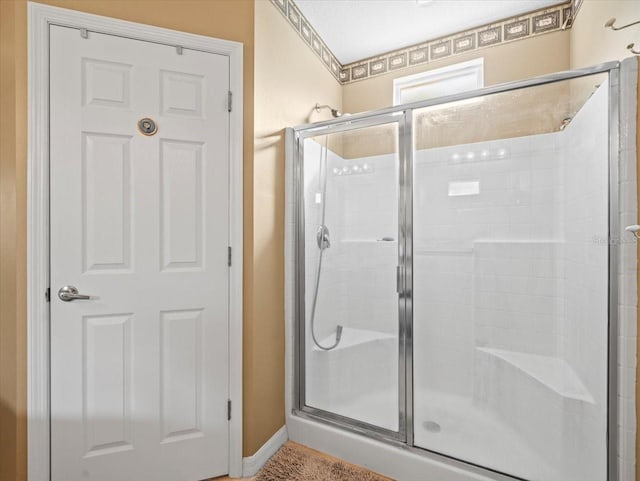 7606 Berna Ln, Land O Lakes, FL 34637 - full bathroom featuring a stall shower