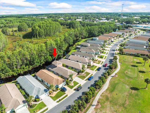 7606 Berna Ln, Land O Lakes, FL 34637 - aerial view of residential area