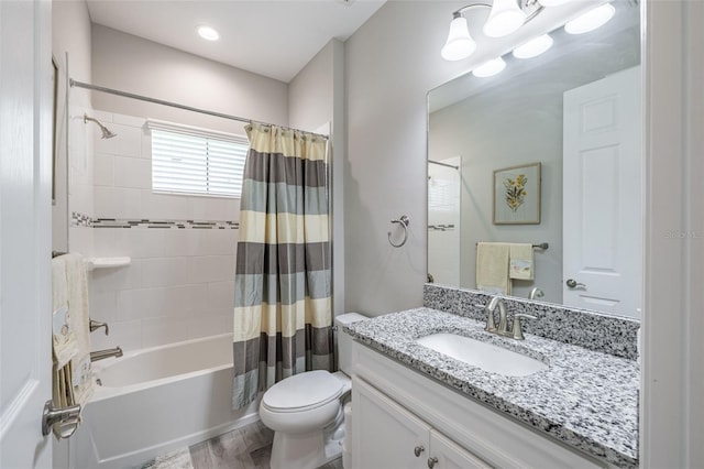 12652 Shetland Walk Dr, Lithia, FL 33547 - full bath with vanity and shower / bath combo with shower curtain