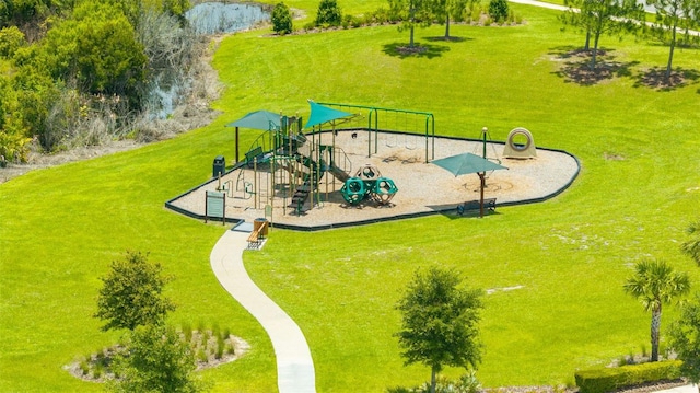 12652 Shetland Walk Dr, Lithia, FL 33547 - drone / aerial view of a park