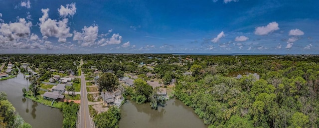 7332 Janczlik Dr, New Port Richey, FL 34652 - aerial perspective of suburban area with a nearby body of water