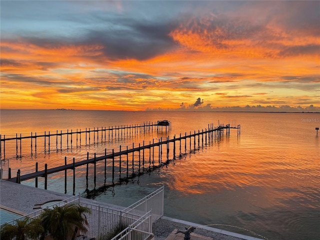 6418 Bright Bay Ct, Apollo Beach, FL 33572 - dock area with a water view