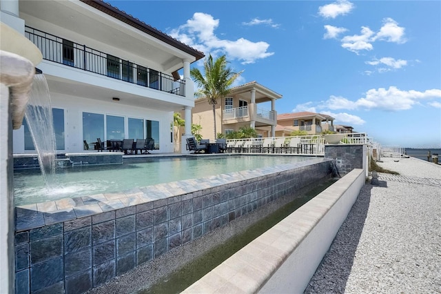 6418 Bright Bay Ct, Apollo Beach, FL 33572 - view of pool with a patio area