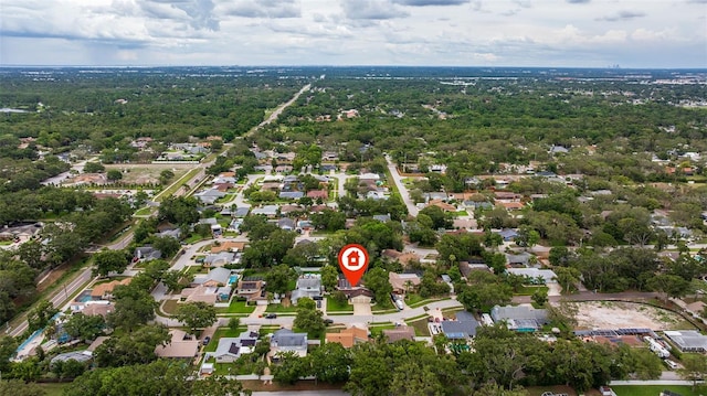 10053 W Bay St, Seminole, FL 33776 - aerial view of property's location with nearby suburban area