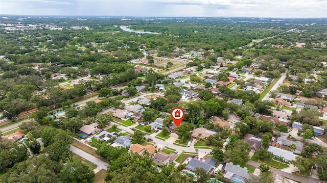10053 W Bay St, Seminole, FL 33776 - aerial view of property's location featuring nearby suburban area