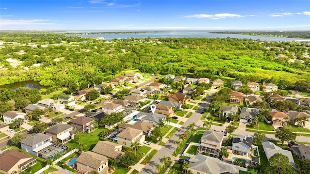 1631 Shady Oaks Dr, Oldsmar, FL 34677 - aerial perspective of suburban area featuring a nearby body of water