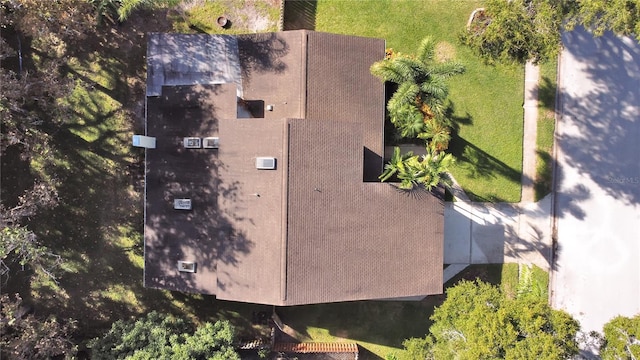 852 Village Way, Palm Harbor, FL 34683 - view from above of property