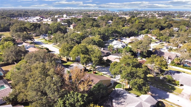 852 Village Way, Palm Harbor, FL 34683 - aerial overview of property's location featuring nearby suburban area