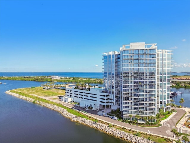 5120 Marina Way Unit 15005, Tampa, FL 33611 - view of apartment building / complex featuring a water view