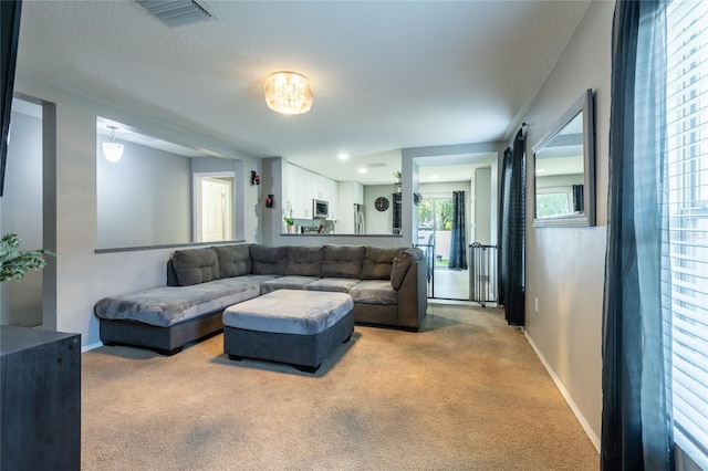4132 Festival Pointe Blvd, Mulberry, FL 33860 - living room with carpet flooring and baseboards