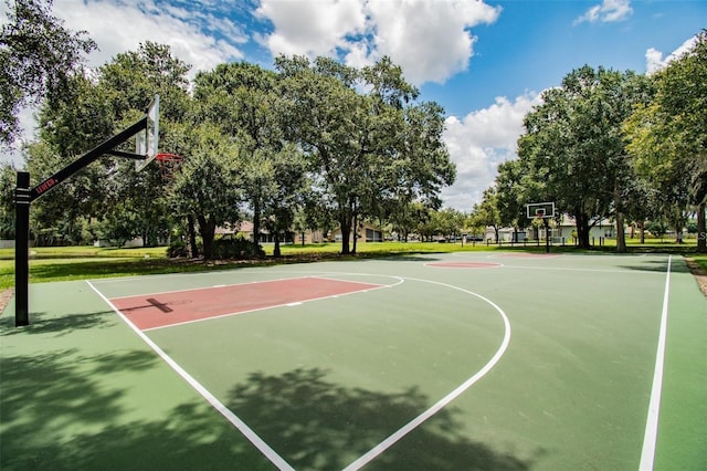 6804 Pleasant Oaks Pl, Riverview, FL 33578 - view of basketball court featuring community basketball court