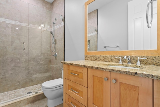 3307 W Knights Ave, Tampa, FL 33611 - bathroom with vanity and a shower stall