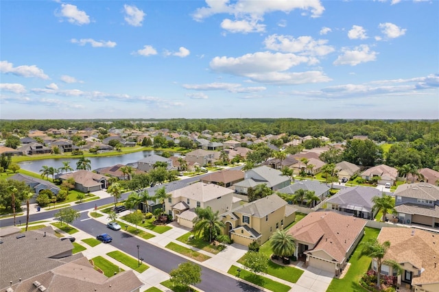 3013 Silvermill Loop Unit O, Land O Lakes, FL 34638 - aerial perspective of suburban area featuring a large body of water