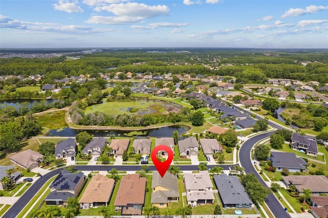3013 Silvermill Loop Unit O, Land O Lakes, FL 34638 - aerial overview of property's location featuring nearby suburban area and a nearby body of water