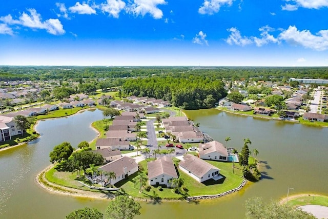 4407 Whitton Way, New Port Richey, FL 34653 - aerial view of residential area with a large body of water