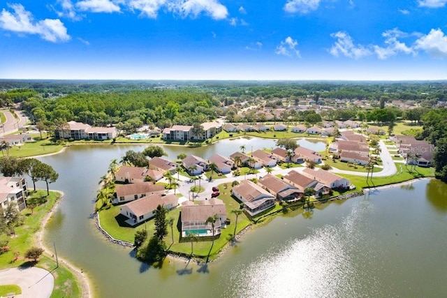 4407 Whitton Way, New Port Richey, FL 34653 - aerial view of residential area with a nearby body of water
