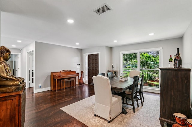 126 Holly Tree Ln, Brandon, FL 33511 - dining space with recessed lighting and wood finished floors