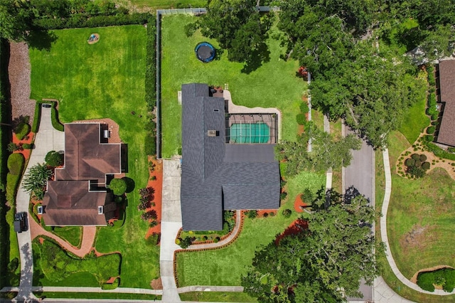 126 Holly Tree Ln, Brandon, FL 33511 - aerial view of a pool