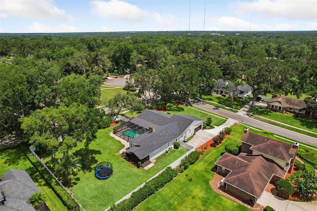 126 Holly Tree Ln, Brandon, FL 33511 - drone / aerial view of a forest