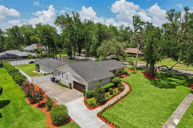 126 Holly Tree Ln, Brandon, FL 33511 - view from above of property