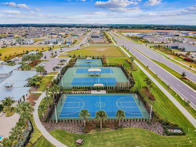 6408 Seasound Dr, Apollo Beach, FL 33572 - aerial perspective of suburban area