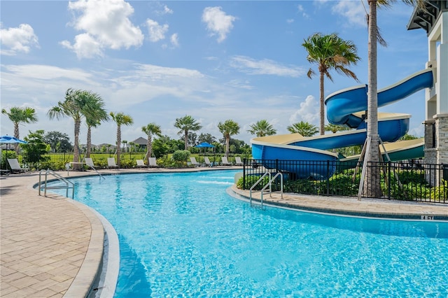 6408 Seasound Dr, Apollo Beach, FL 33572 - community pool with a patio