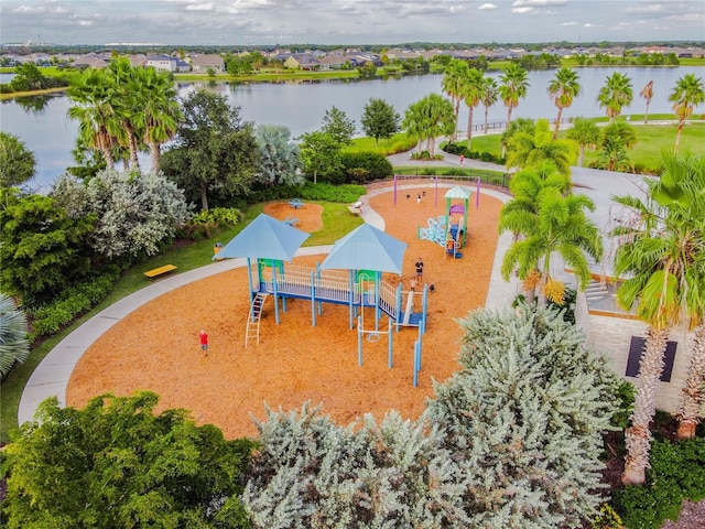 6408 Seasound Dr, Apollo Beach, FL 33572 - drone / aerial view of a large body of water