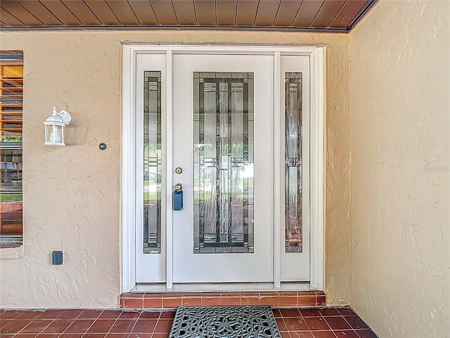 4002 Hudson Ter, Tampa, FL 33618 - entrance to property with stucco siding