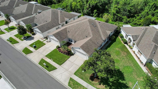 1822 Sassafras Dr, Wesley Chapel, FL 33543 - aerial perspective of suburban area
