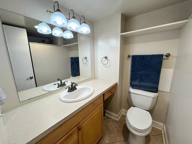 880 Mandalay Ave Unit C412, Clearwater Beach, FL 33767 - bathroom featuring vanity and tile patterned flooring