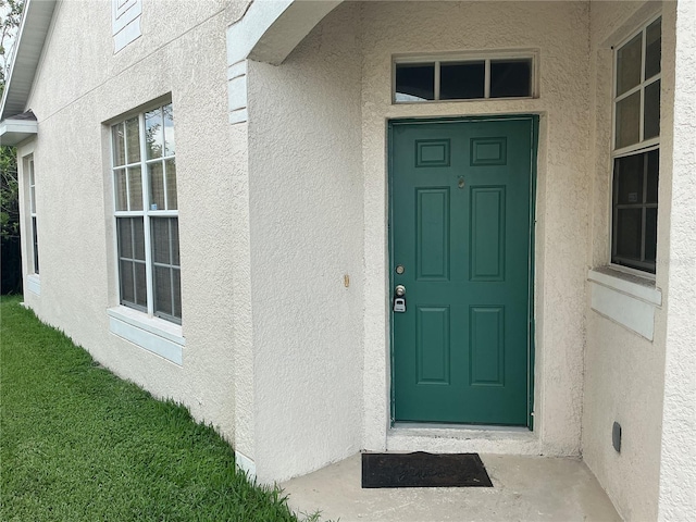 6252 Olivedale Dr, Riverview, FL 33578 - entrance to property with stucco siding