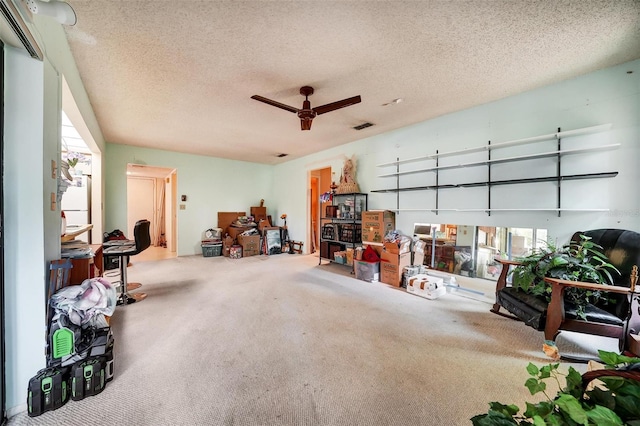 2817 Rustic Oaks Dr, Palm Harbor, FL 34684 - garage featuring ceiling fan