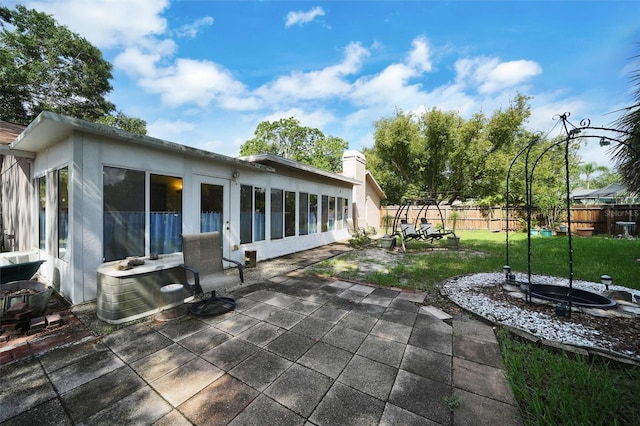 2817 Rustic Oaks Dr, Palm Harbor, FL 34684 - view of patio