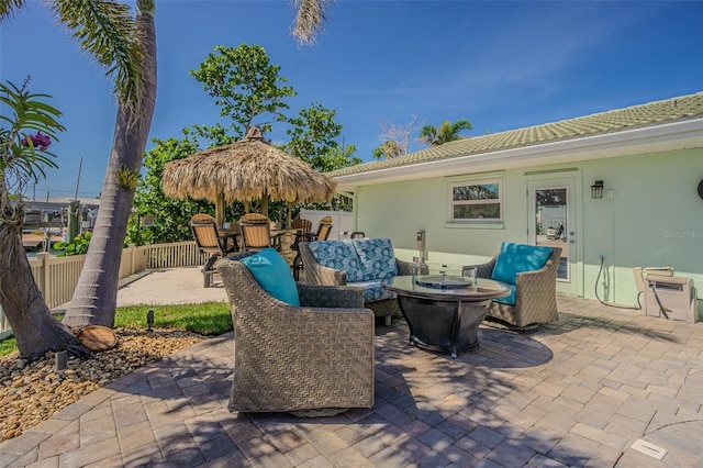 5950 Bikini Way N, St Pete Beach, FL 33706 - view of patio