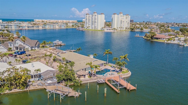 5950 Bikini Way N, St Pete Beach, FL 33706 - drone / aerial view of a nearby body of water
