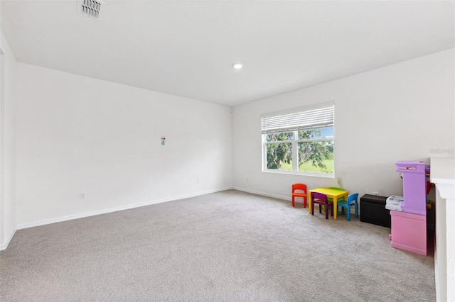33657 Field Maple Loop, Wesley Chapel, FL 33545 - playroom with carpet floors and recessed lighting