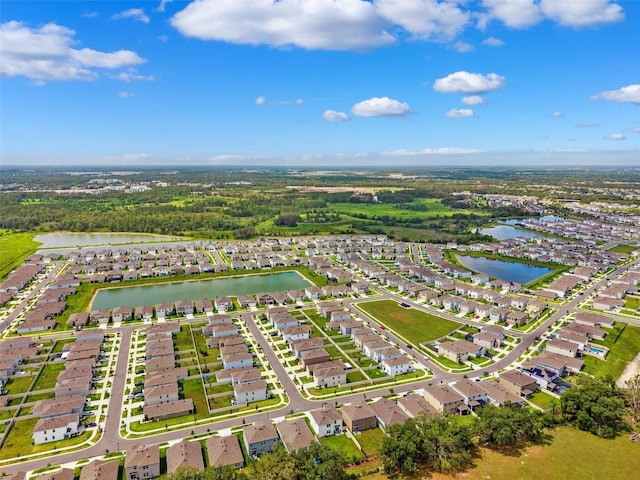 33657 Field Maple Loop, Wesley Chapel, FL 33545 - aerial view of residential area featuring a nearby body of water