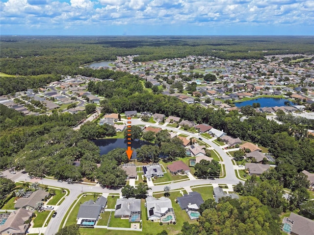 4617 Basswood St, Land O Lakes, FL 34639 - view of property location featuring a nearby body of water and nearby suburban area