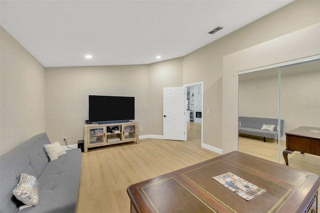 4617 Basswood St, Land O Lakes, FL 34639 - living room with light wood finished floors and recessed lighting