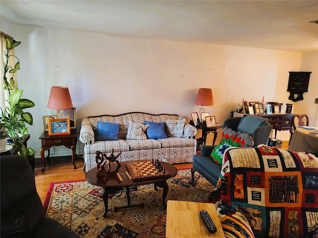 1620 58th Ave N Unit 6, Saint Petersburg, FL 33712 - living area featuring wood finished floors