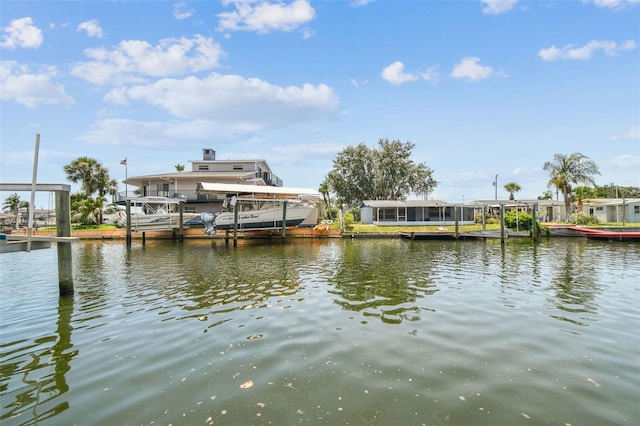 13909 Berkowitz Ave, Hudson, FL 34667 - dock area with a water view